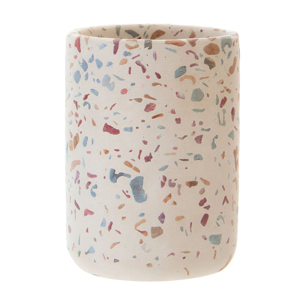 Veneto Terrazzo Effect Concrete Bathroom Tumbler