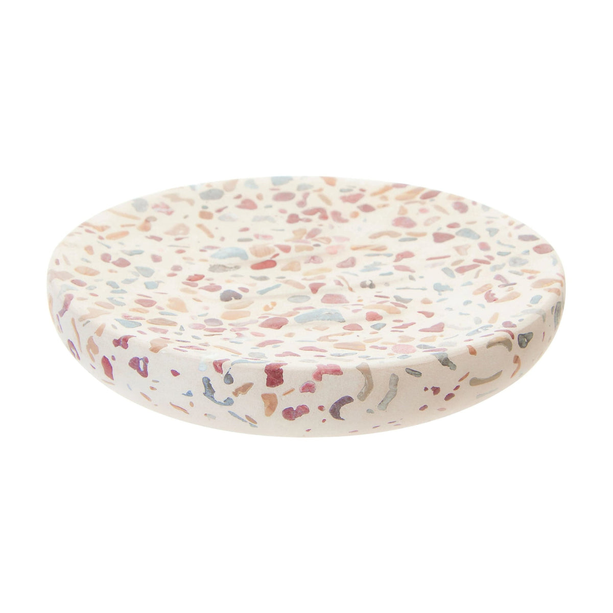 Veneto Terrazzo Effect Concrete Soap Dish