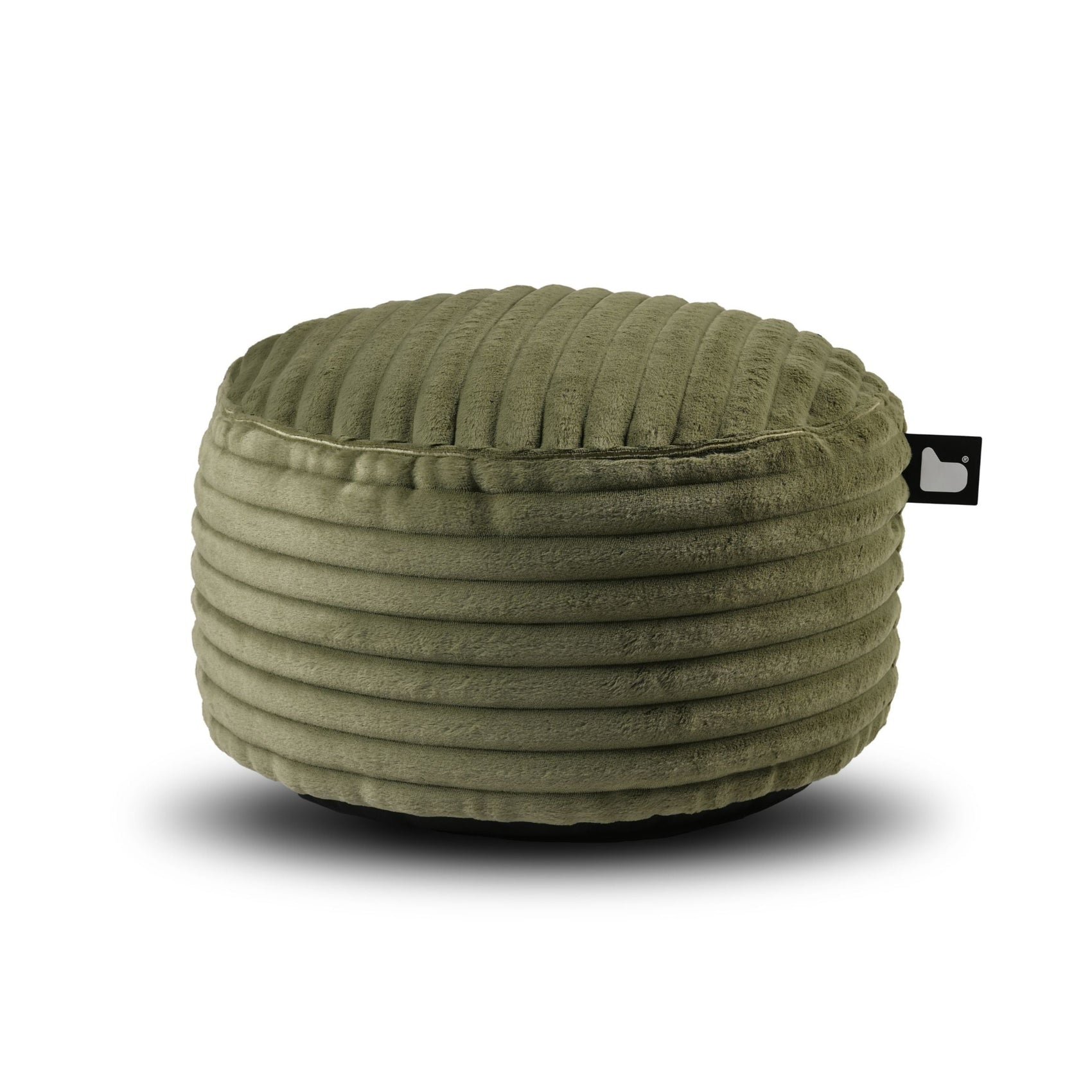 Extreme Lounging B-Pouffe Cord Fern Green