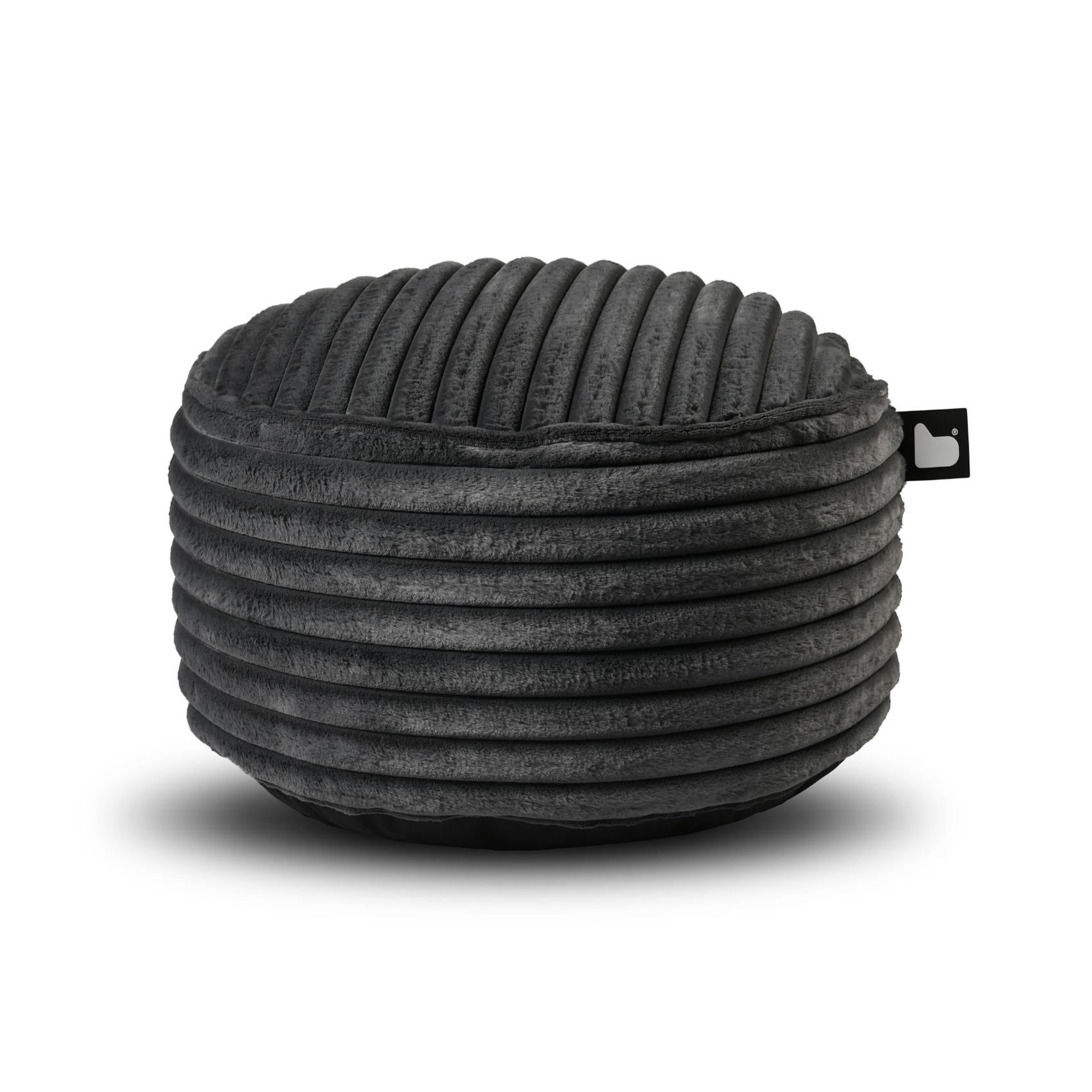 Extreme Lounging B-Pouffe Cord Storm Grey