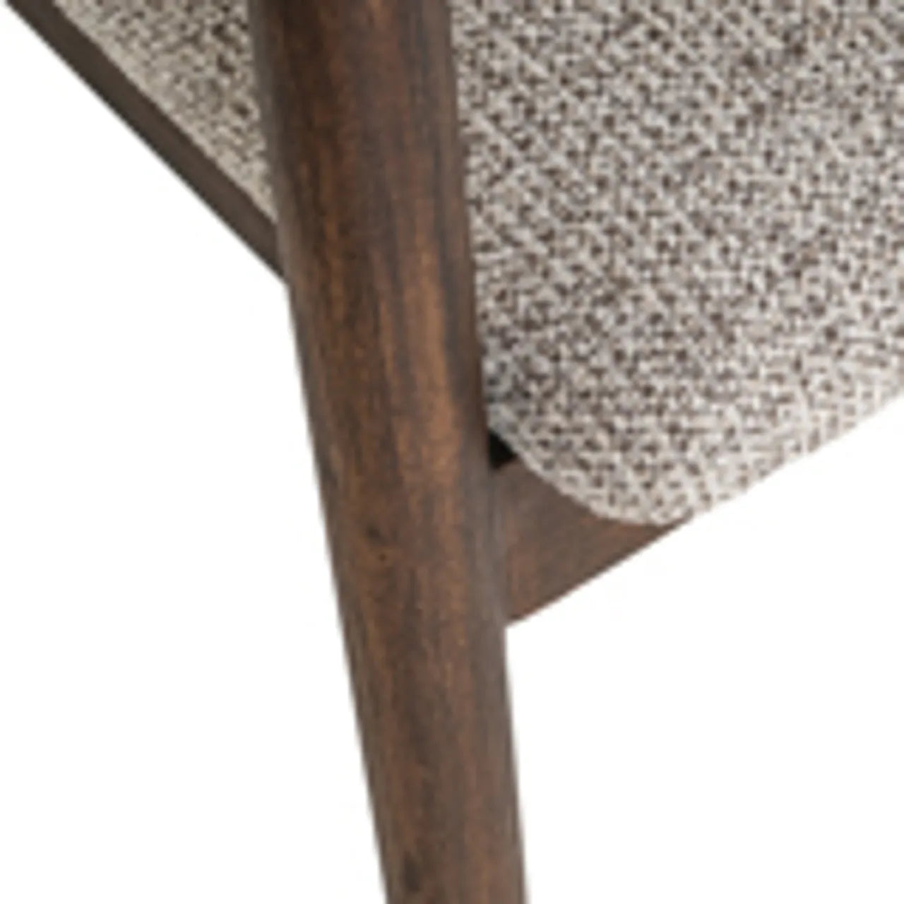 Richmond Interiors Mihara Mocca Brown Cuurved Dining Chair