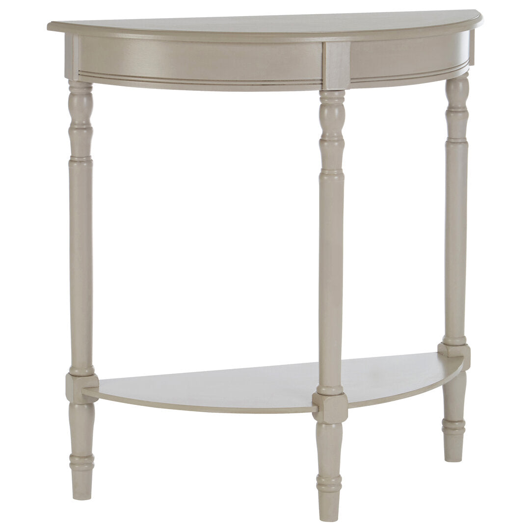 Donata Grey Putty Pine Wood Console Table
