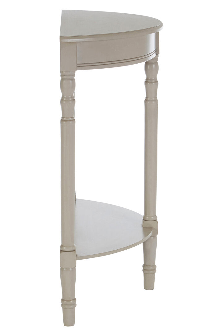 Donata Grey Putty Pine Wood Console Table