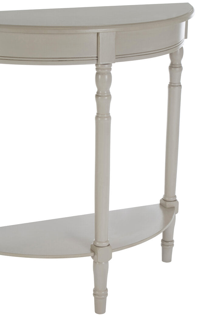 Donata Grey Putty Pine Wood Console Table