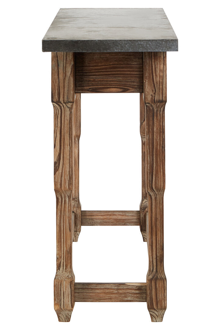 Rosado Antique Wood Finish Console Table