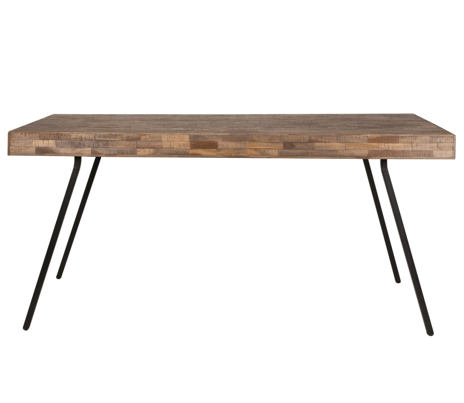 Suri Natural Teak Wood Rectangle Dining Table 160cm