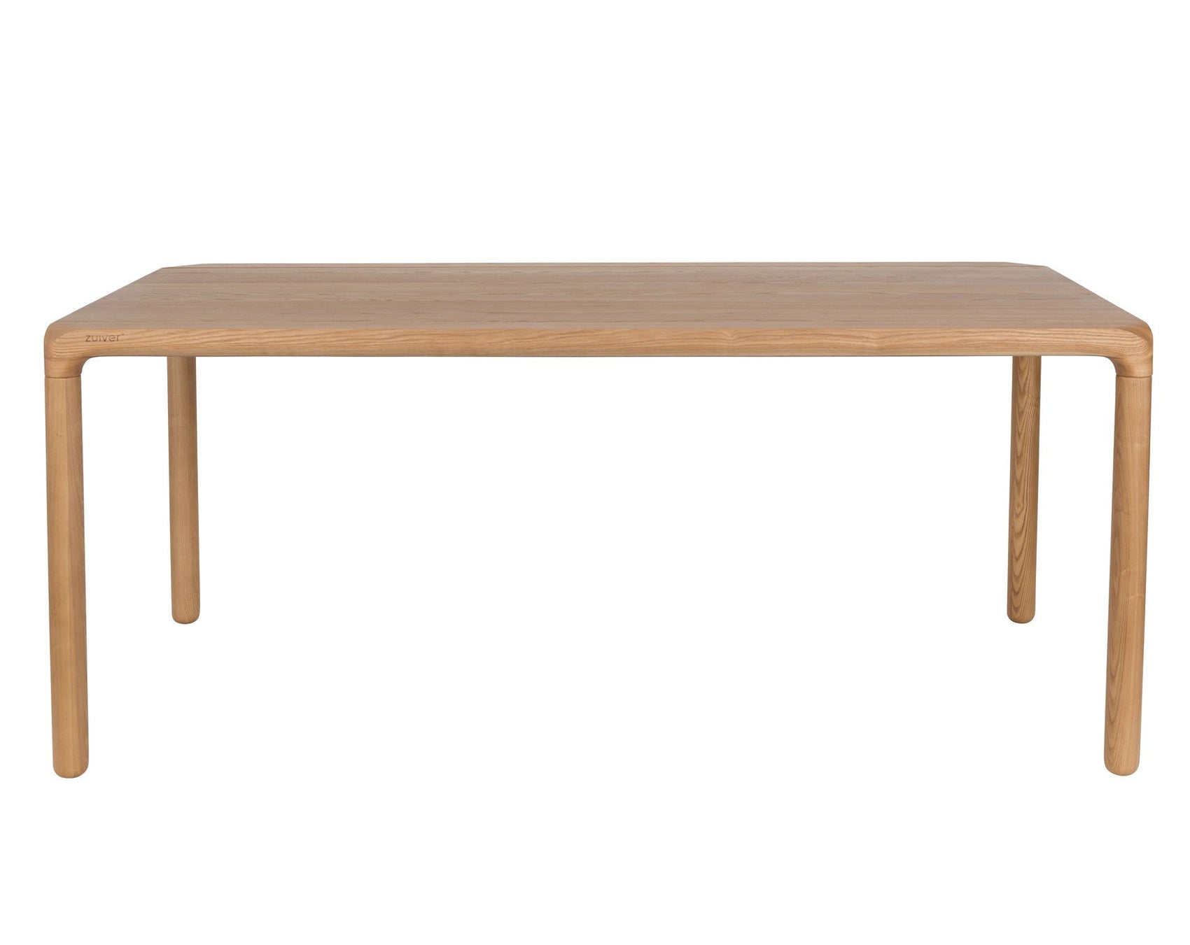 Zuiver Storm Natural Wood Rectangle Dining Table 180cm