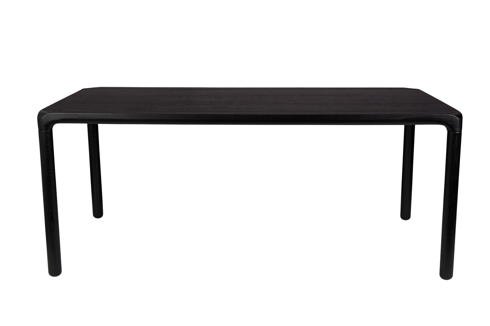 Zuiver Storm Black Wood Rectangle Dining Table 180cm