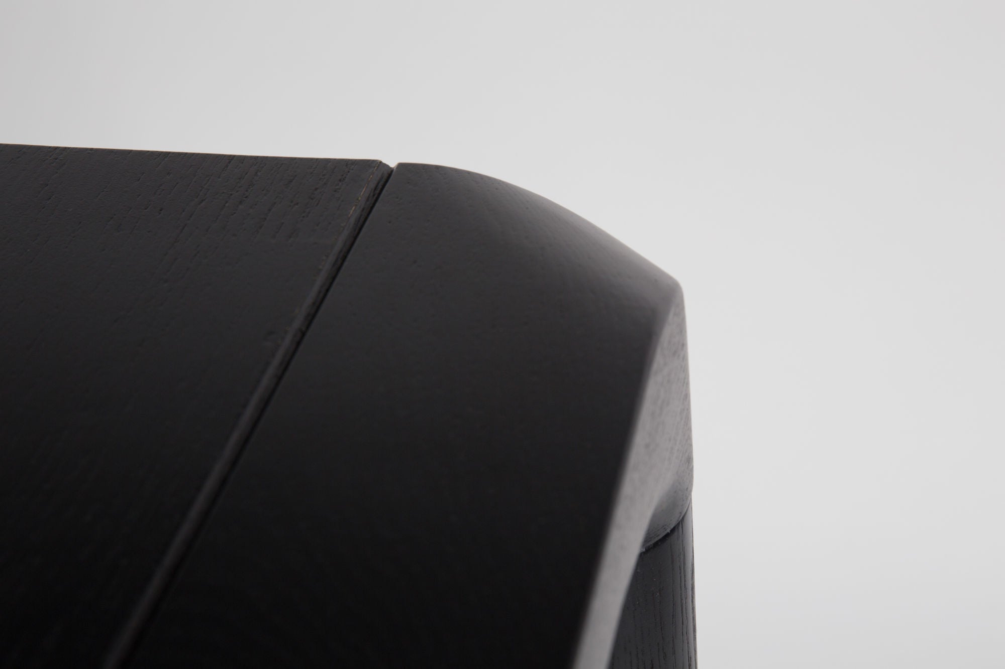 Zuiver Storm Black Oak Wood Rectangle Dining Table 180cm