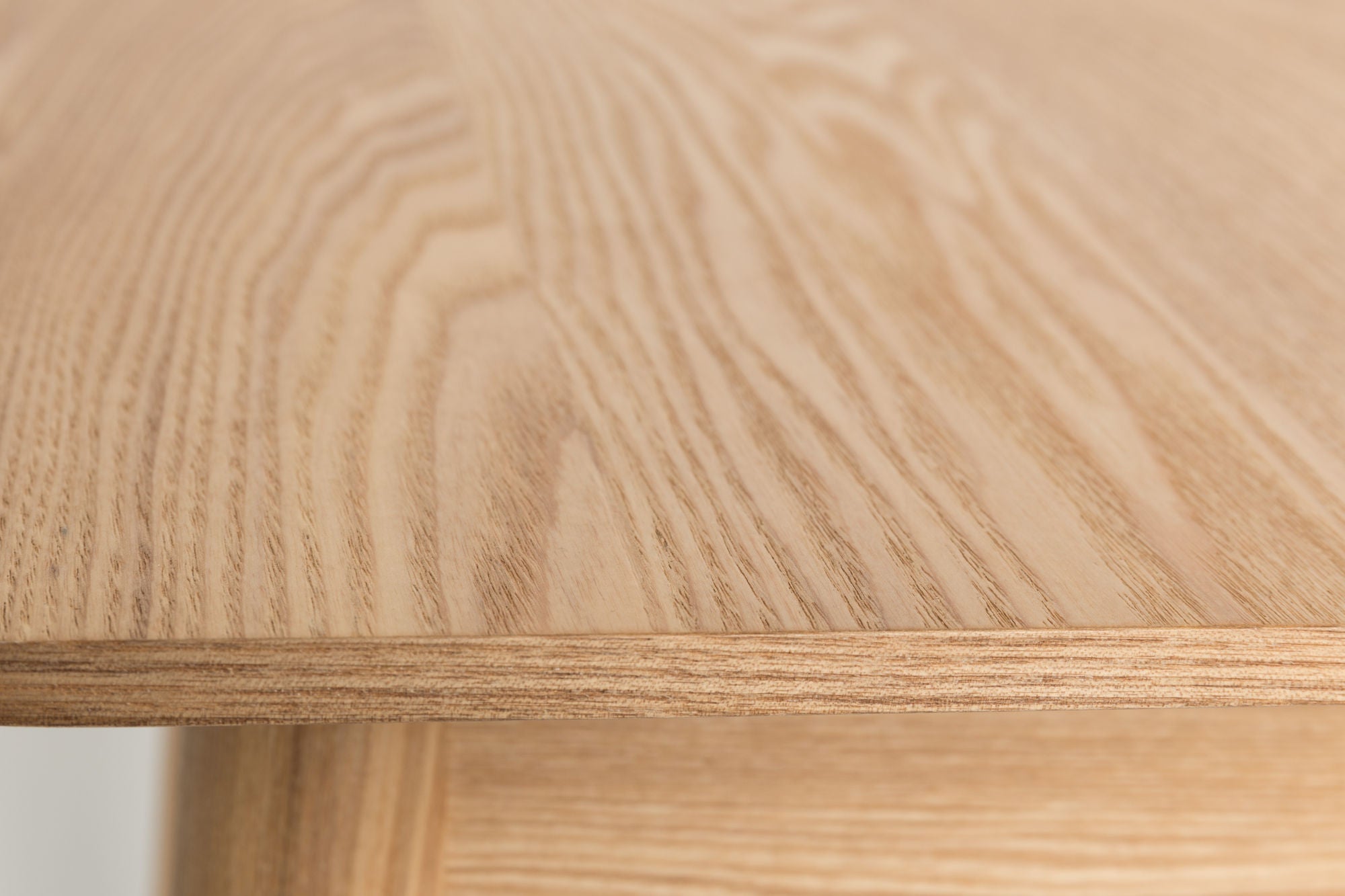 Zuiver Glimps Natural Wood Extending Dining Table