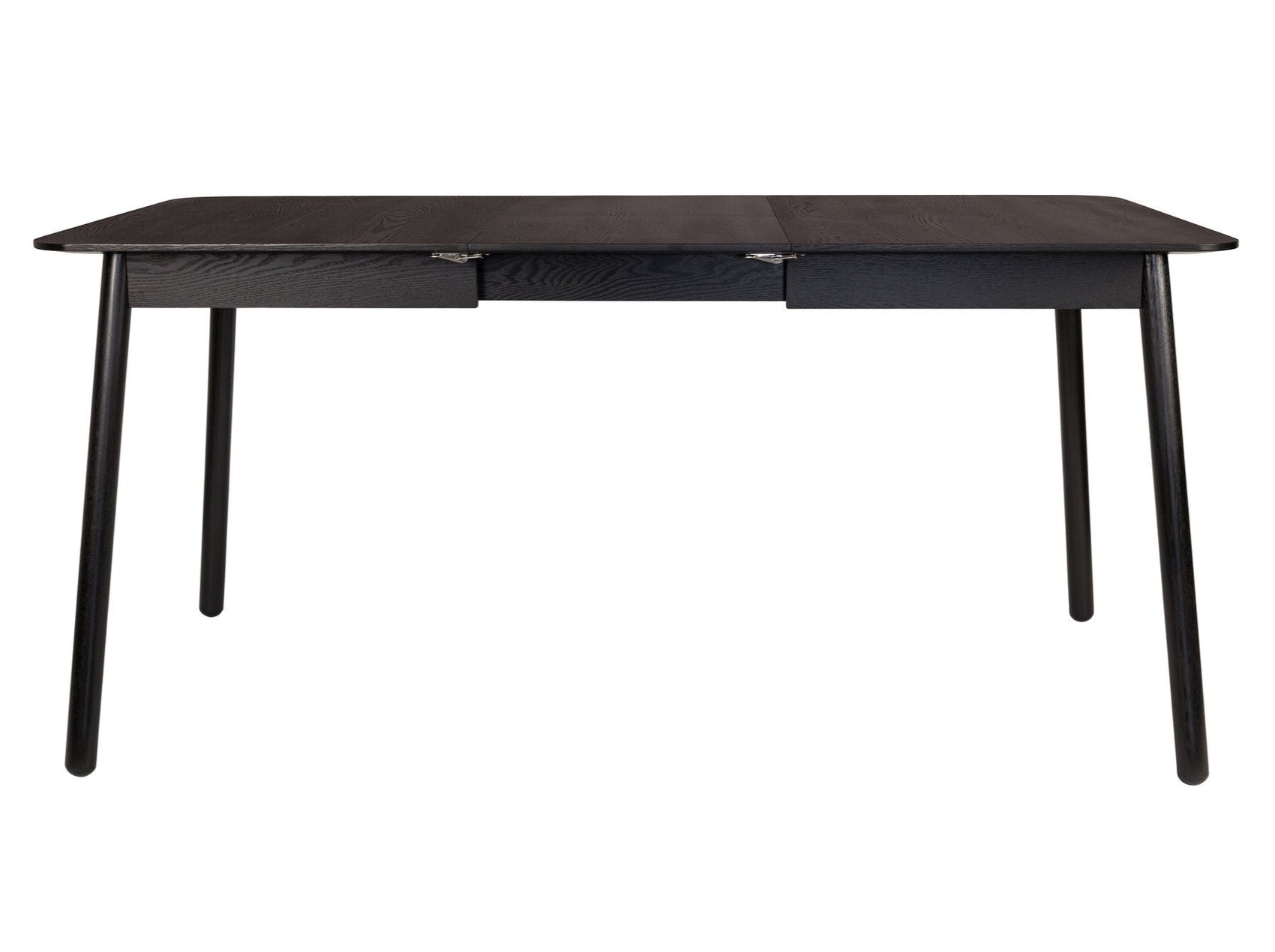 Zuiver Glimps Black Wood Extending Dining Table