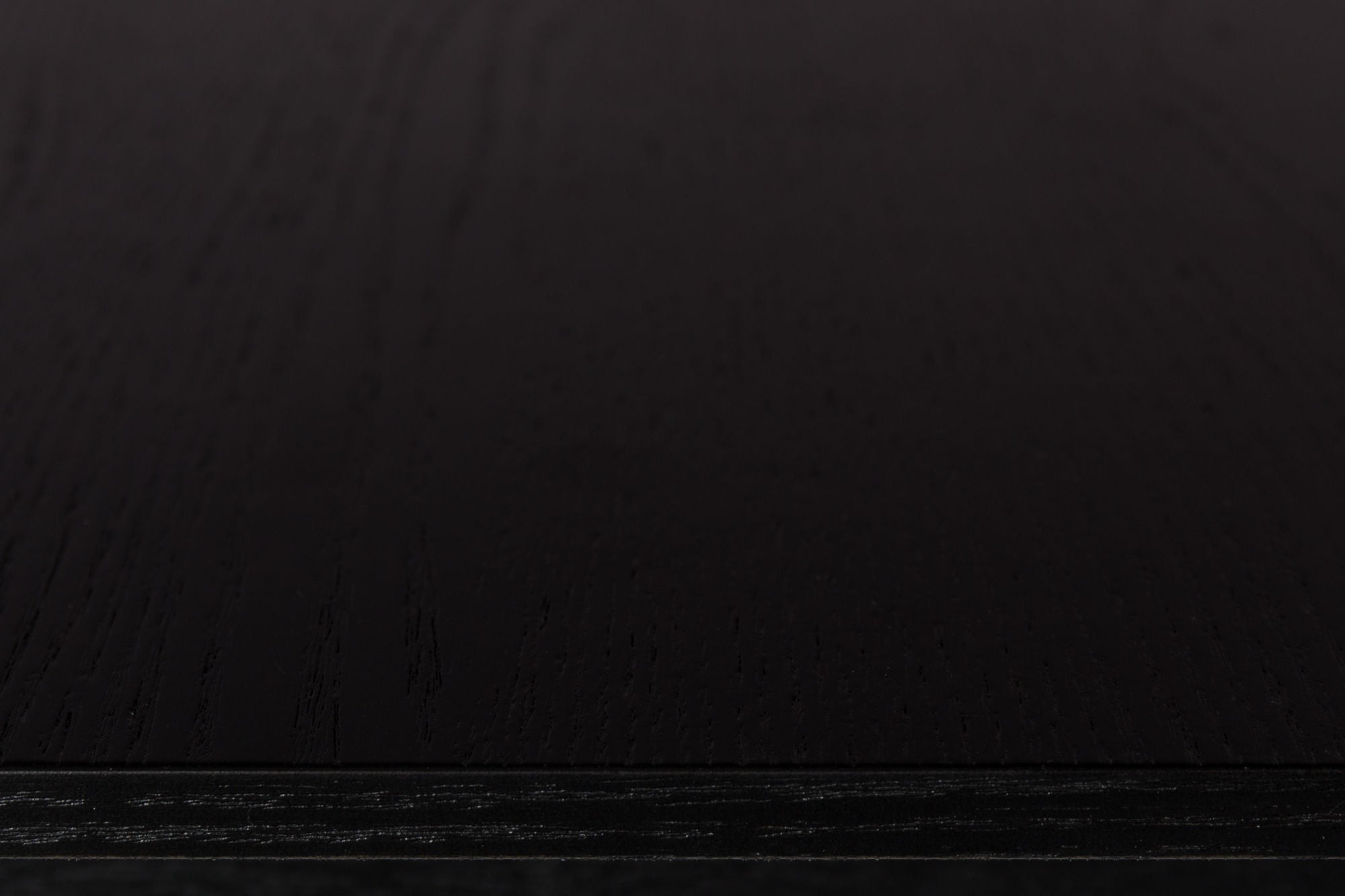 Zuiver Glimps Black Wood Extending Dining Table