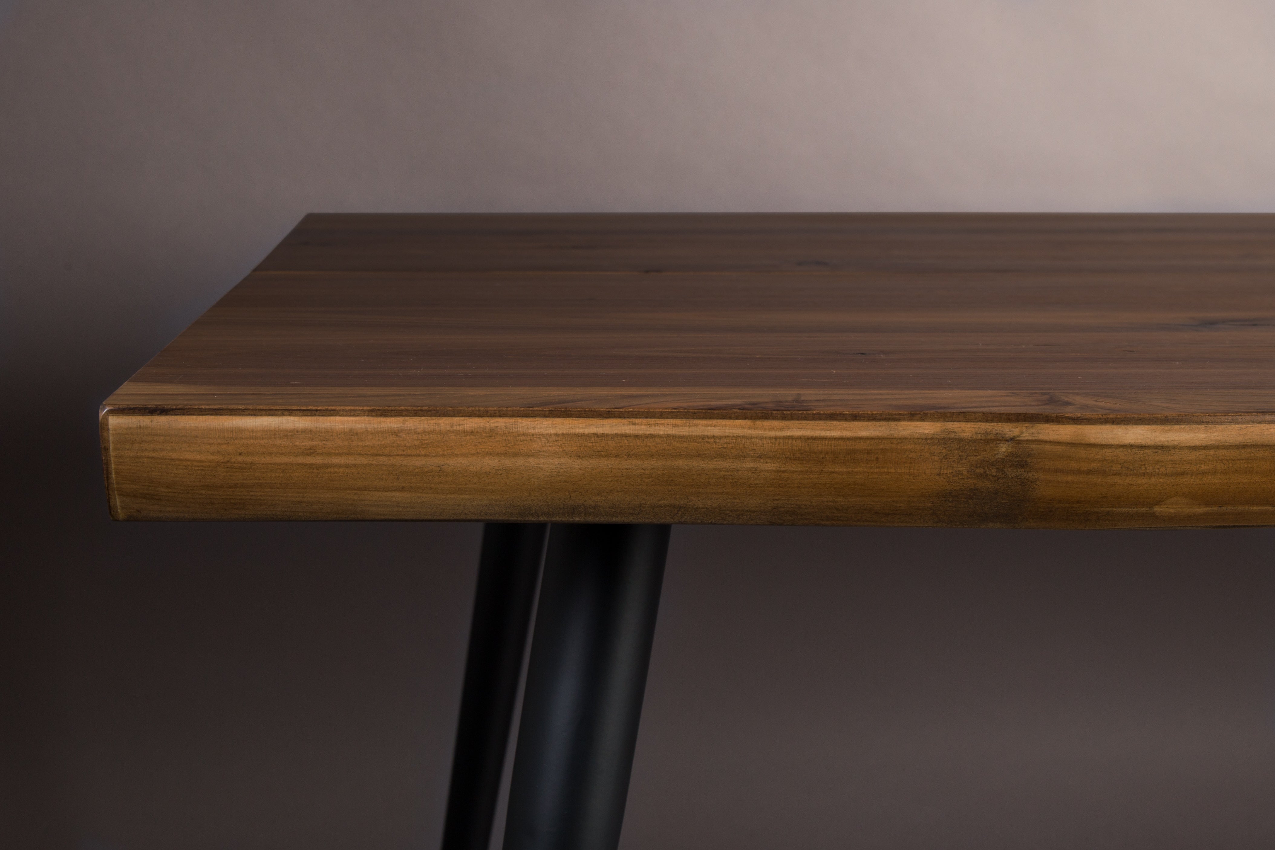 Dutchbone Alagon Walnut Brown Wood Dining Table 160cm