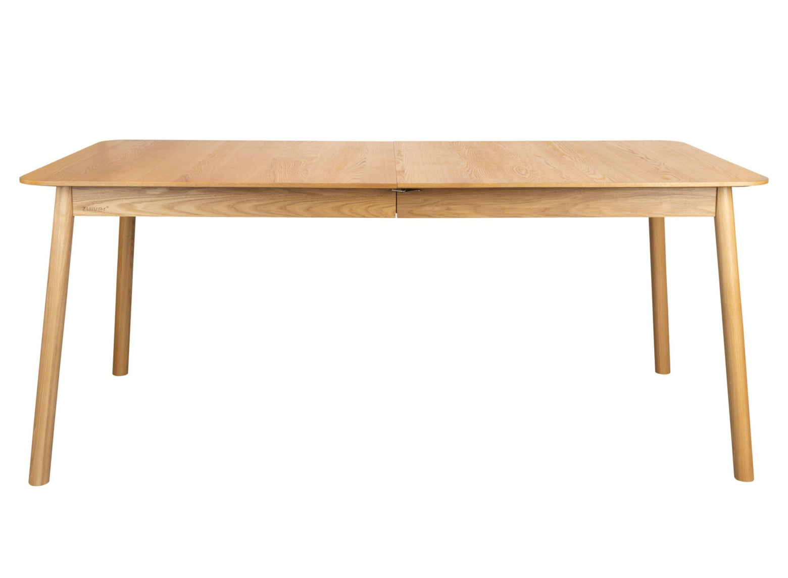 Zuiver Glimps Natural Wood Extending Dining Table 180cm