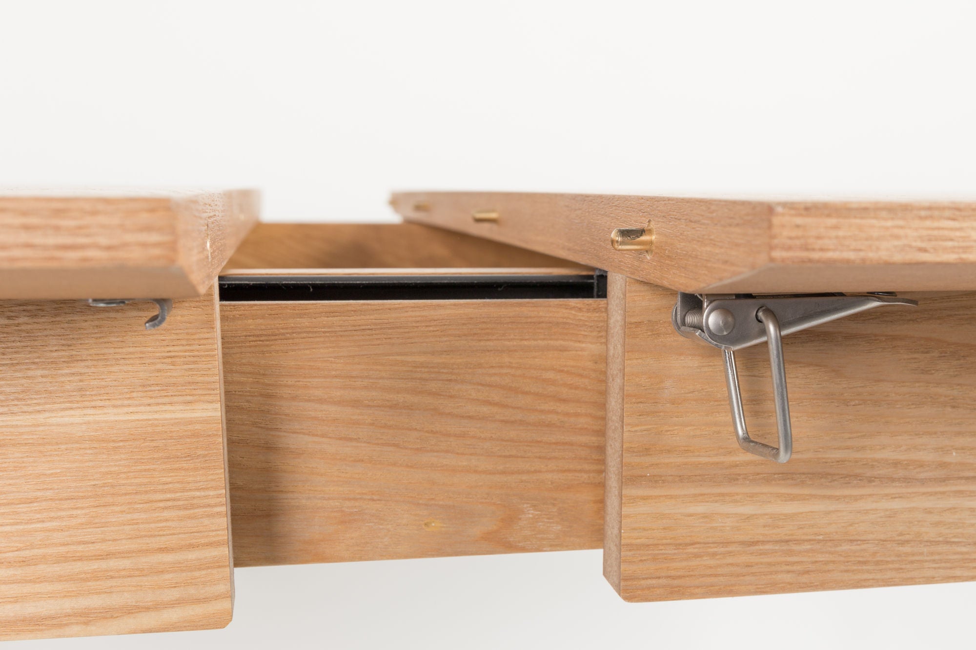 Zuiver Glimps Natural Wood Extending Dining Table 180cm