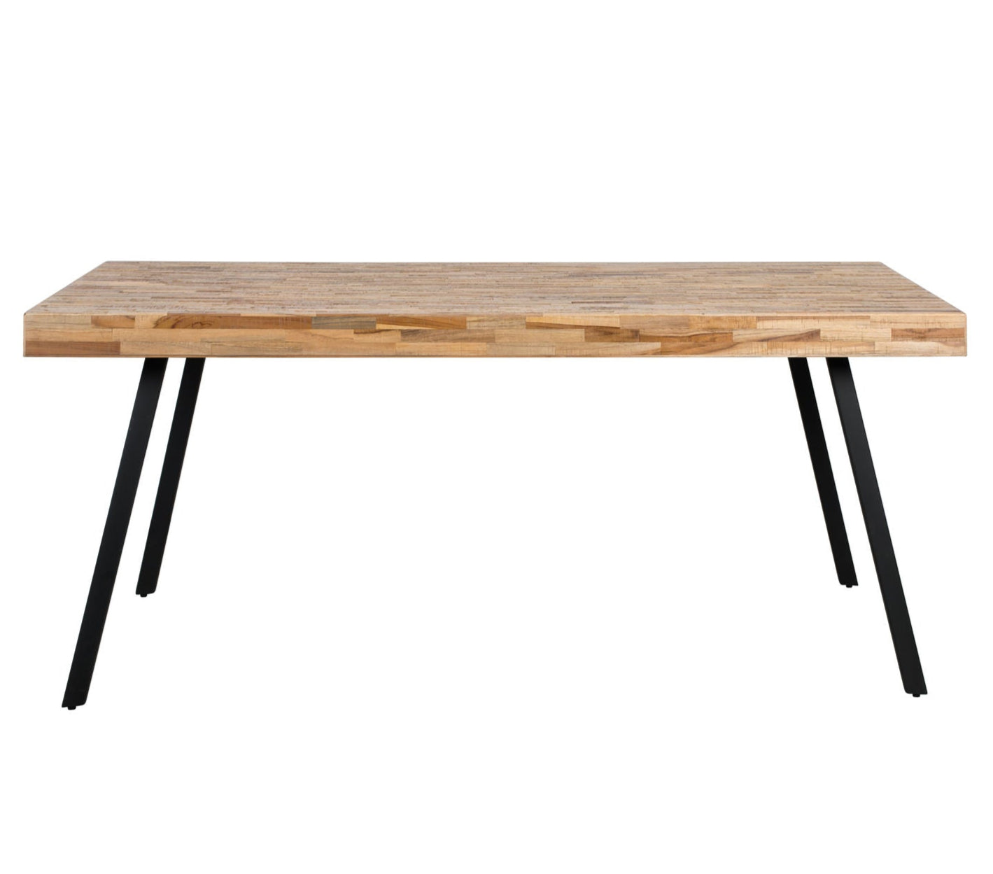 Suri Natural Teak Wood Rectangle Dining Table 180cm