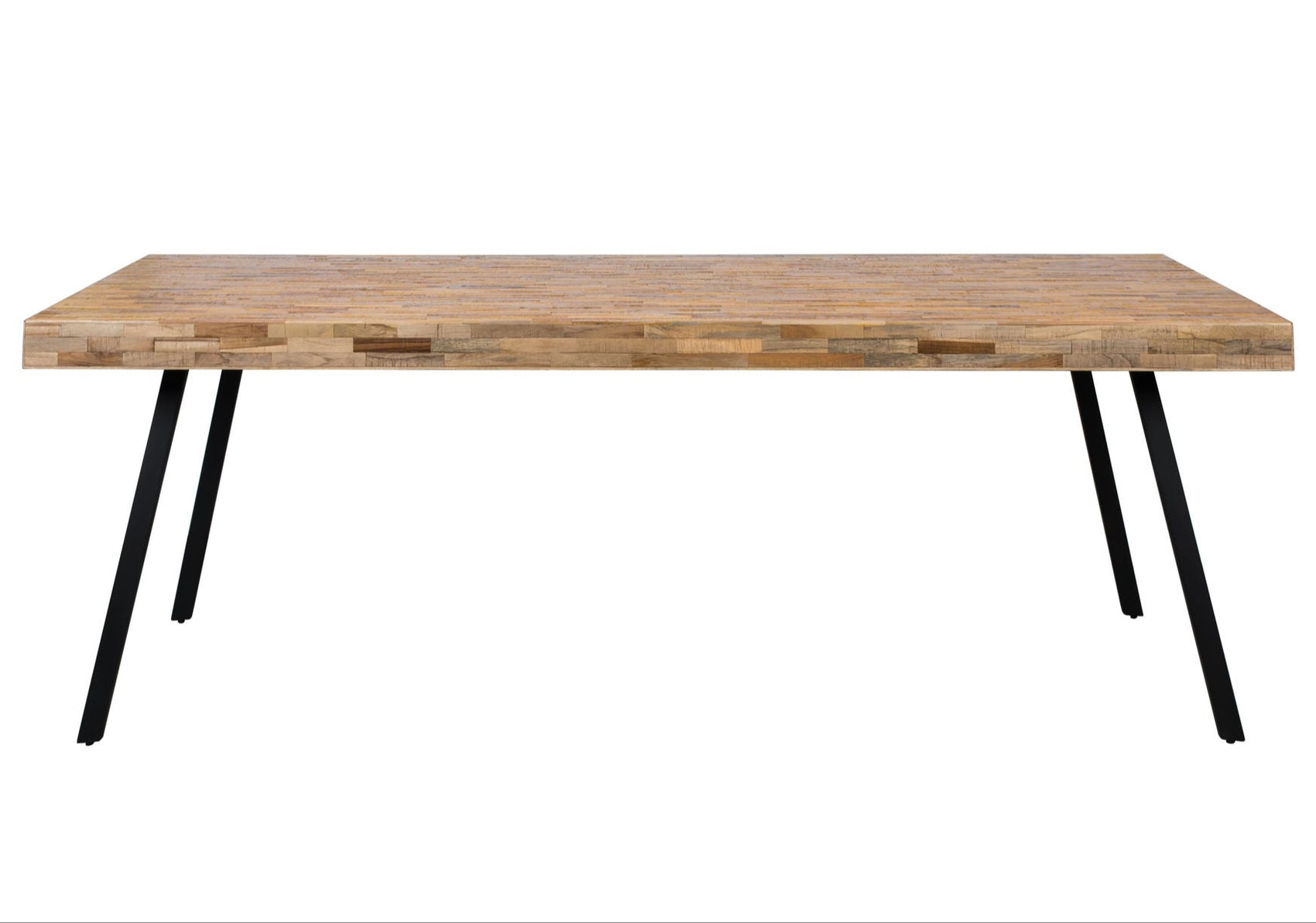 Suri Natural Teak Wood Rectangle Dining Table 220cm
