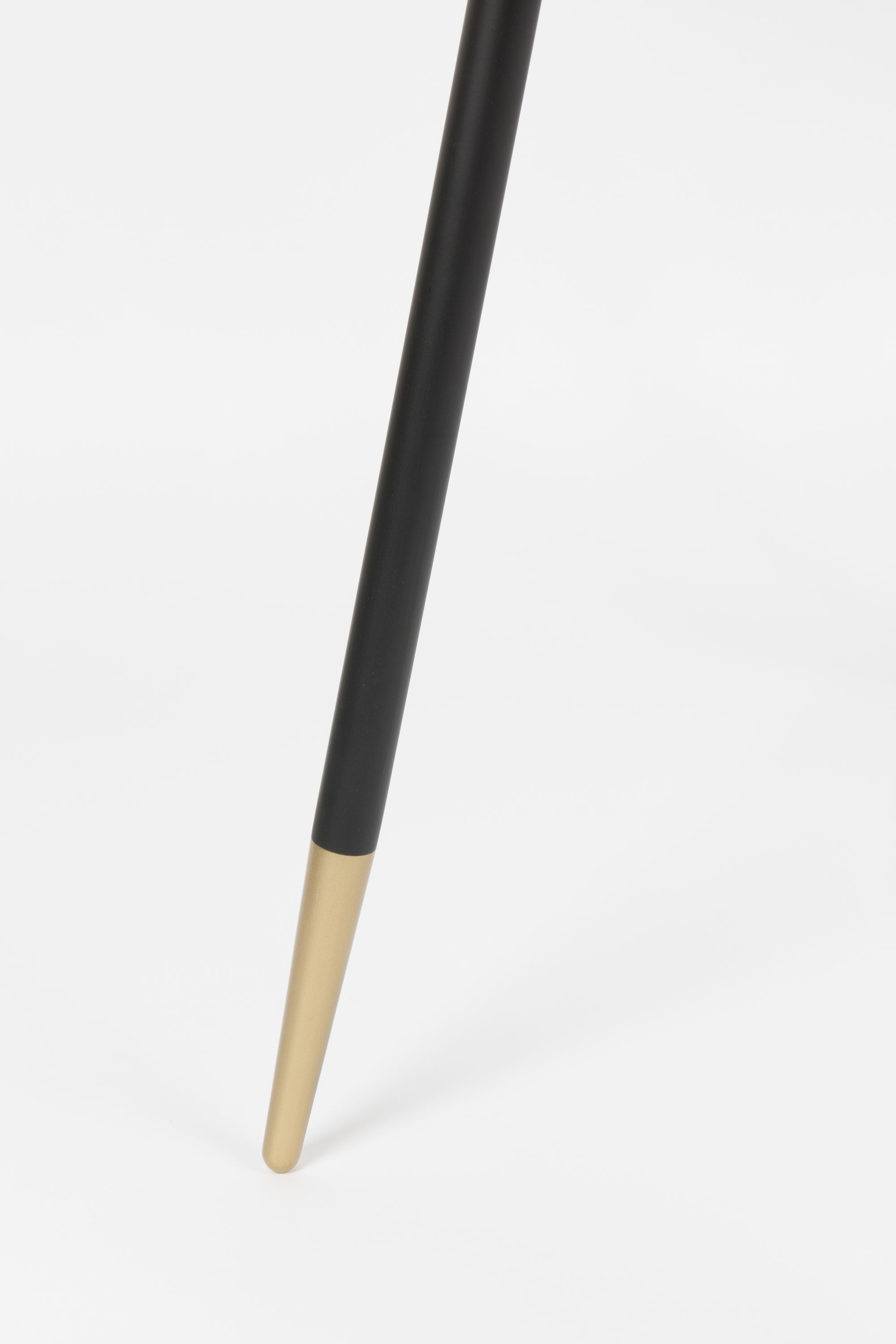 Denise Brown Wood & Gold Round Dining Table