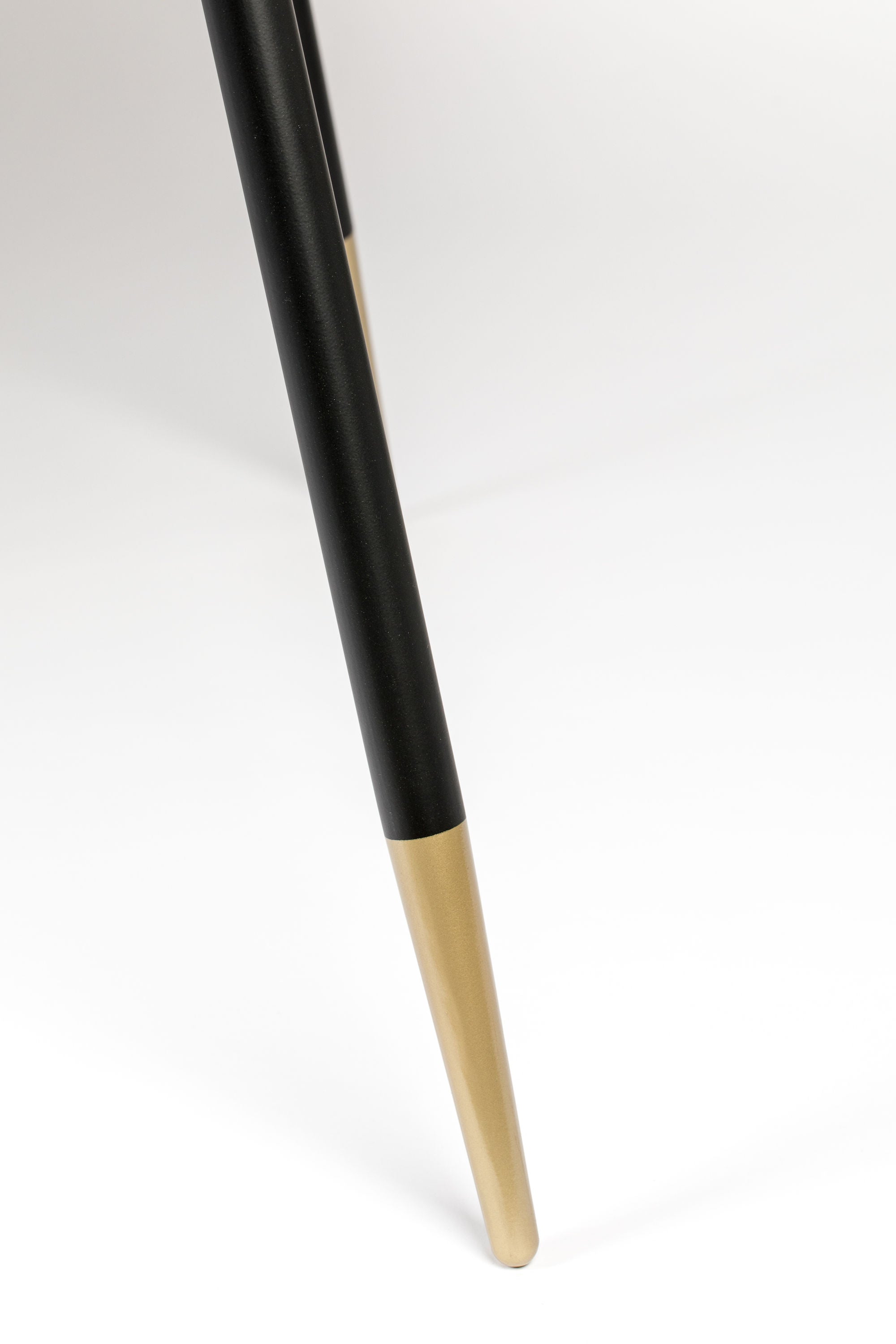 Denise Brown Wood & Gold Oval Dining Table 180cm