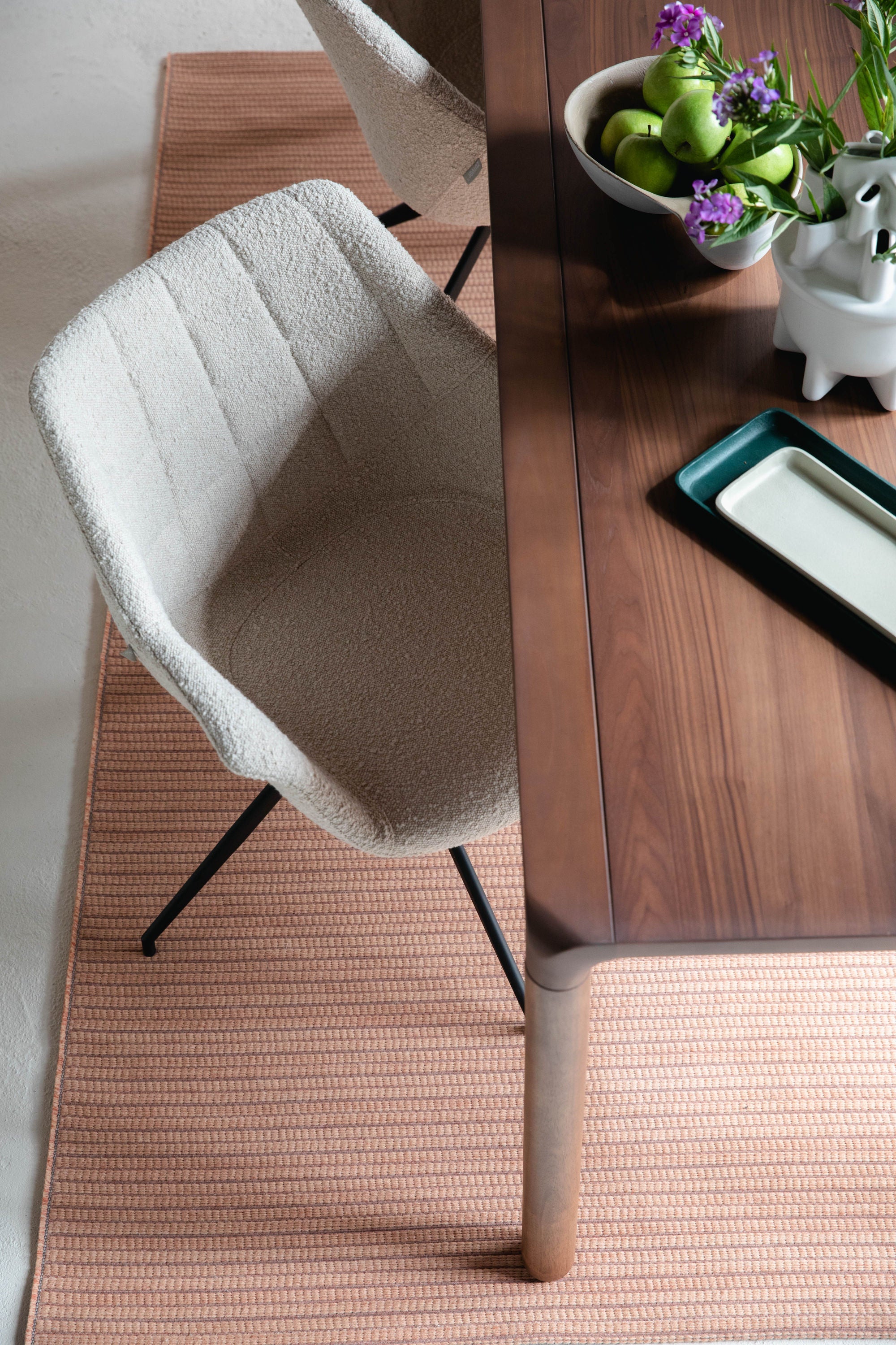 Zuiver Storm Walnut Wood Rectangle Dining Table 180cm