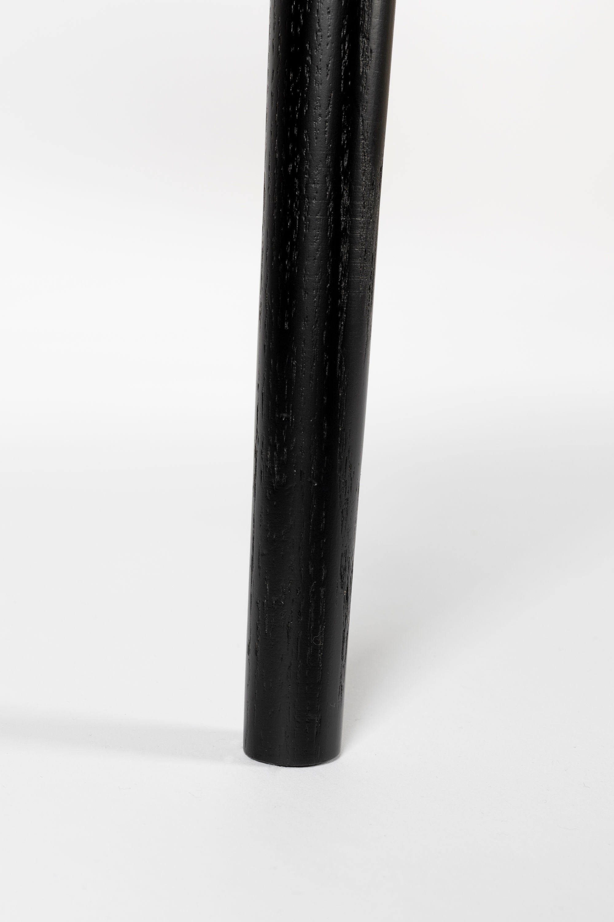 Fabio Black Wood Rectangle Dining Table 160cm