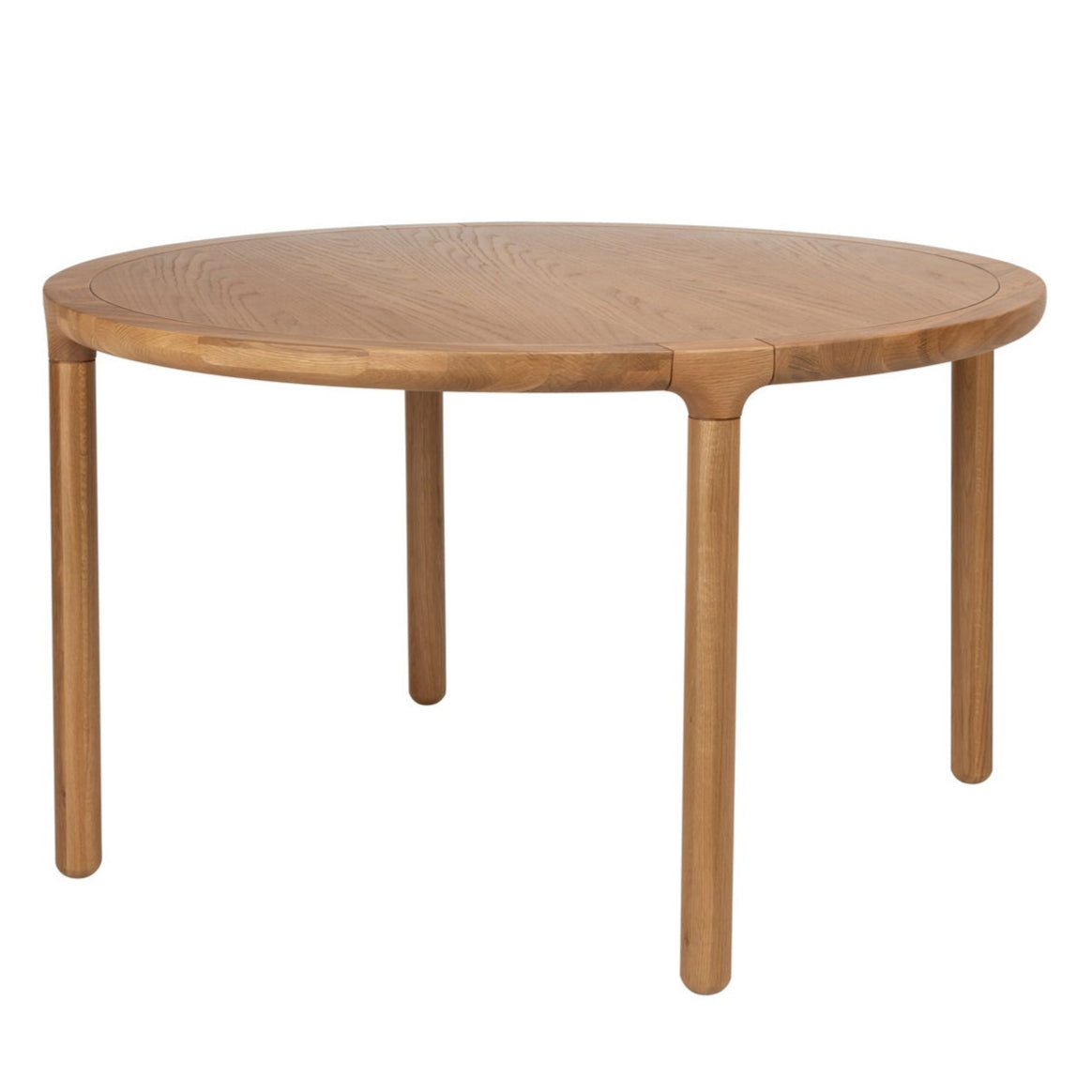 Zuiver Storm Natural Oak Wood Round Dining Table