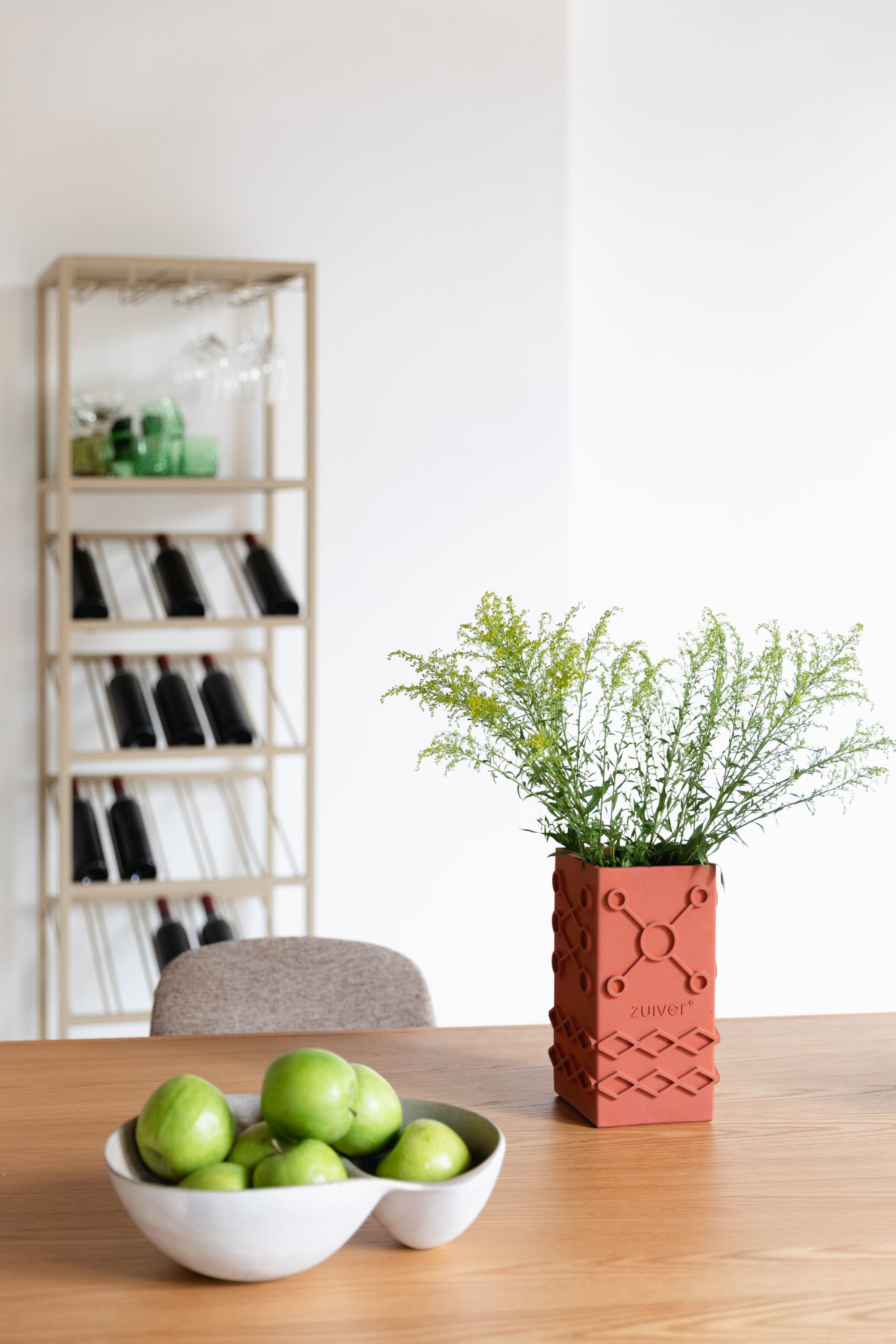 Zuiver Harvest Natural Solid Wood Rectangle Dining Table 180cm