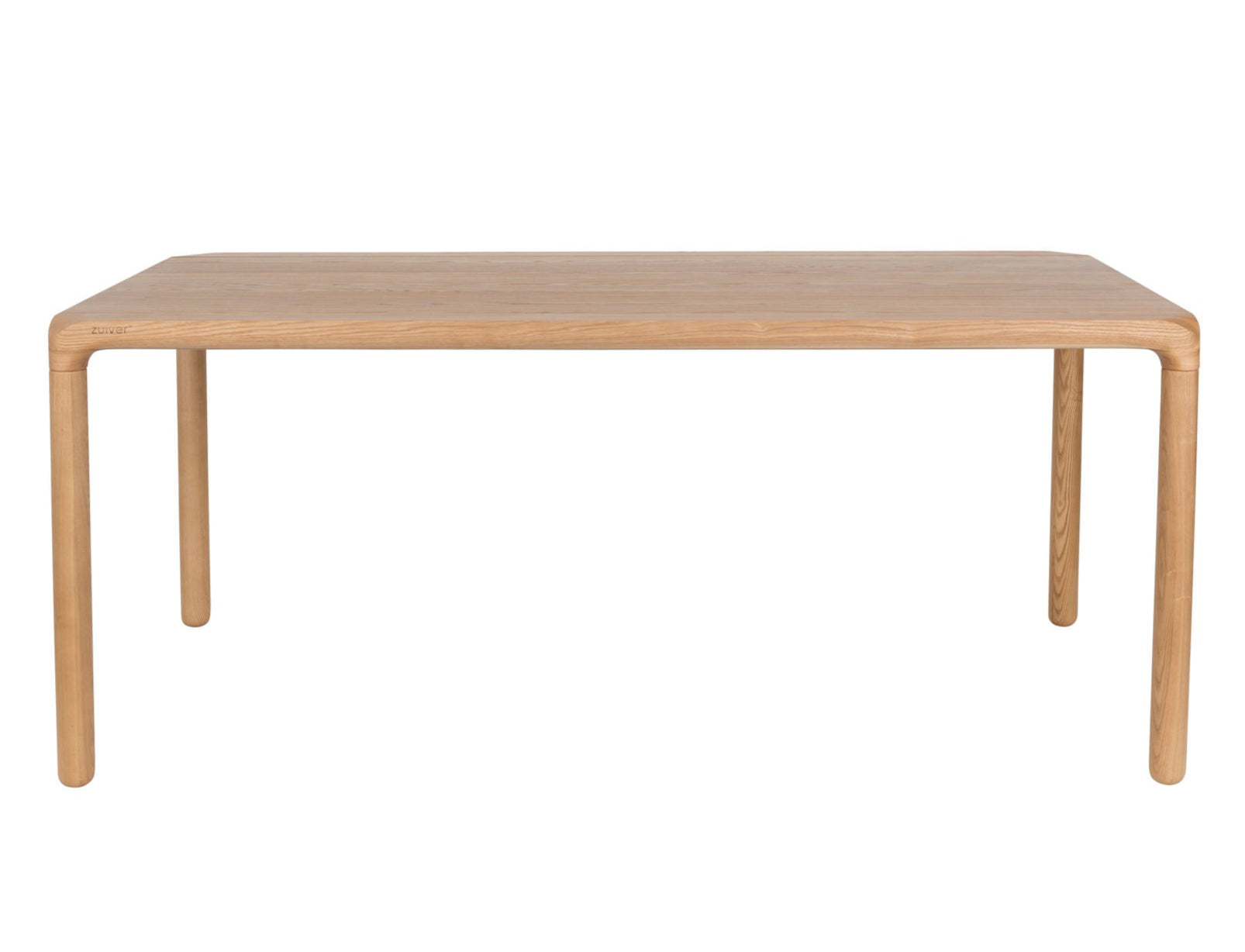 Zuiver Storm Natural Oak Wood Rectangle Dining Table 160cm