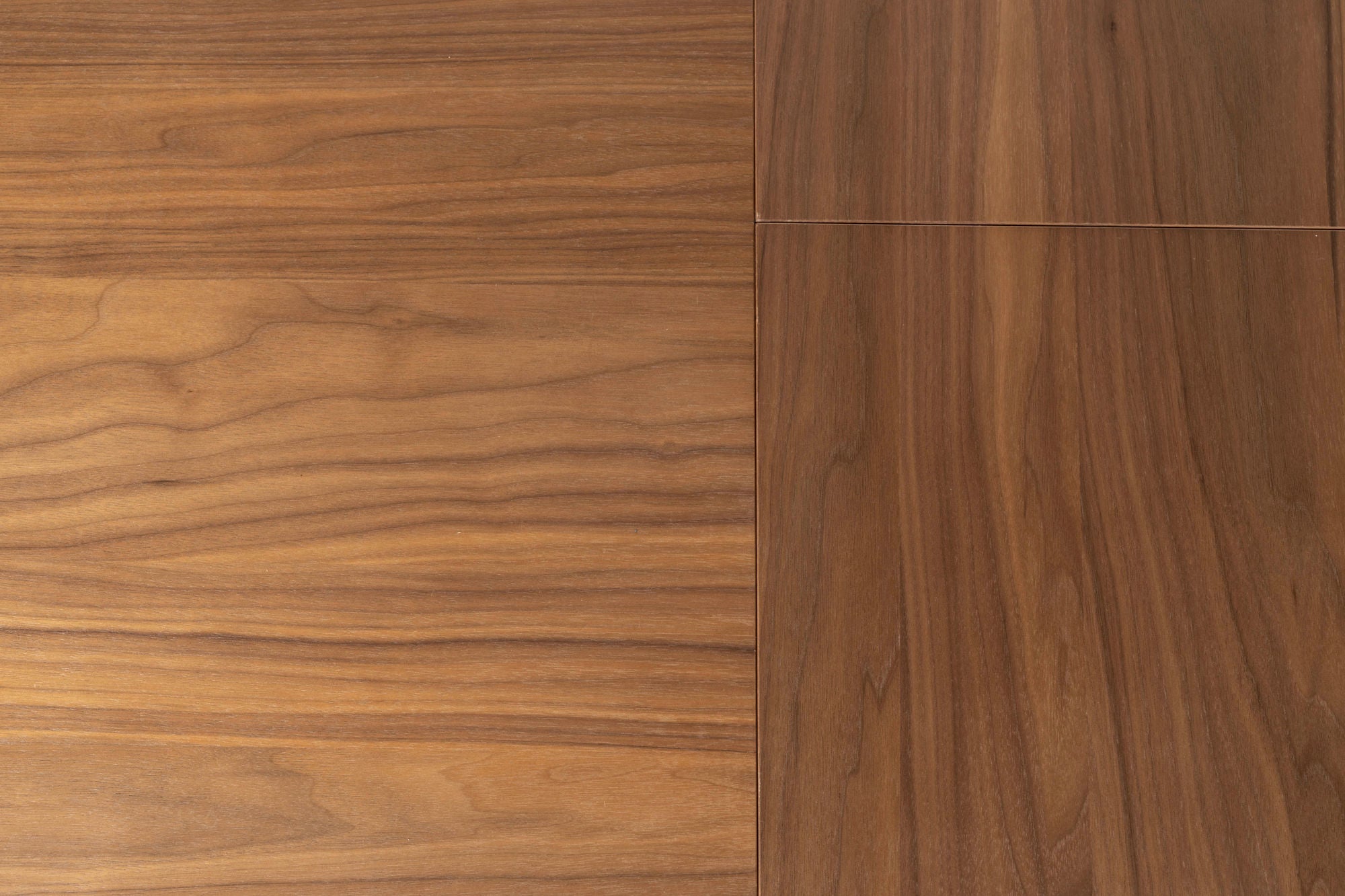 Zuiver Twist Walnut Brown Wood Extending Rectangle Dining Table