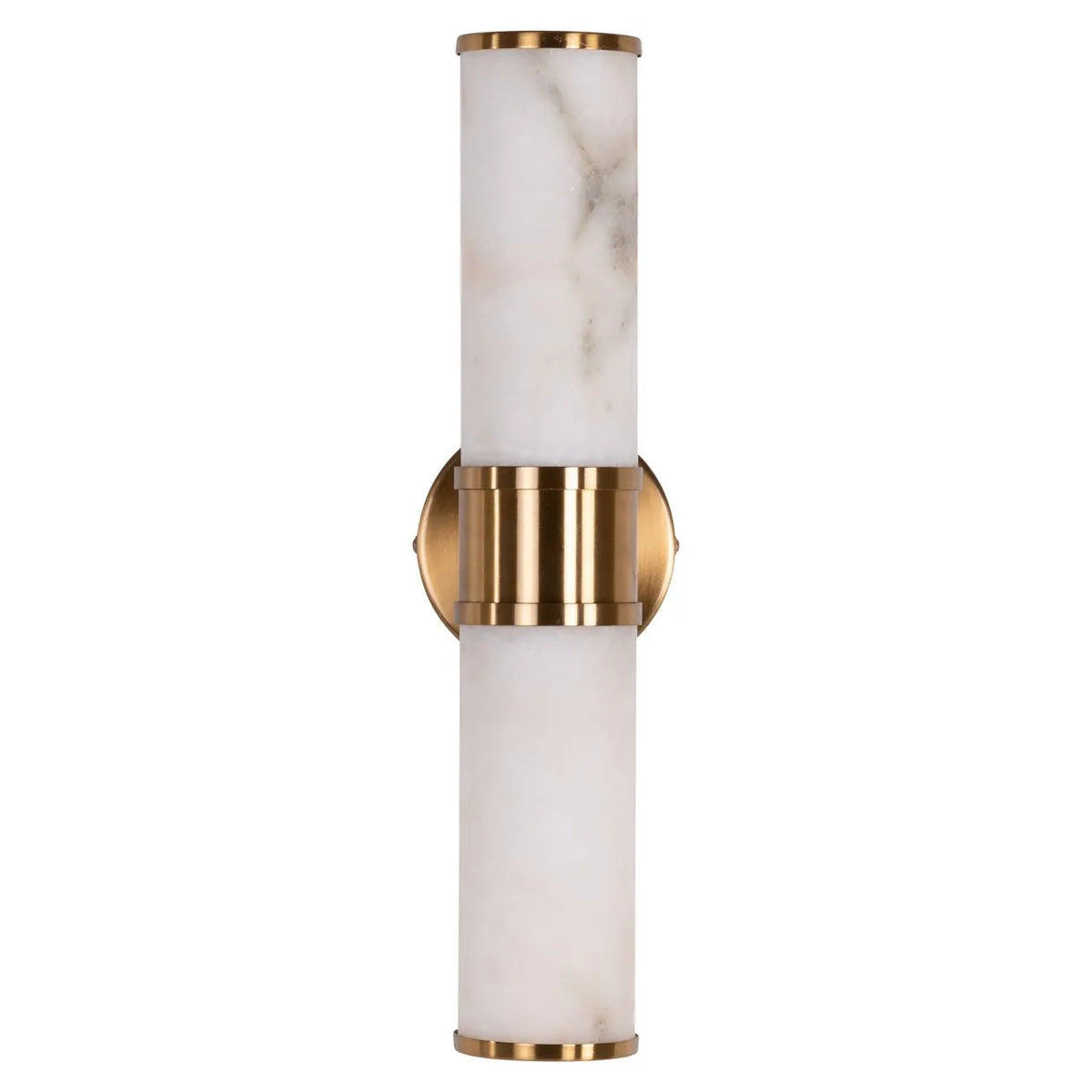 Richmond Interiors Charlize Alabaster & Gold Wall Light