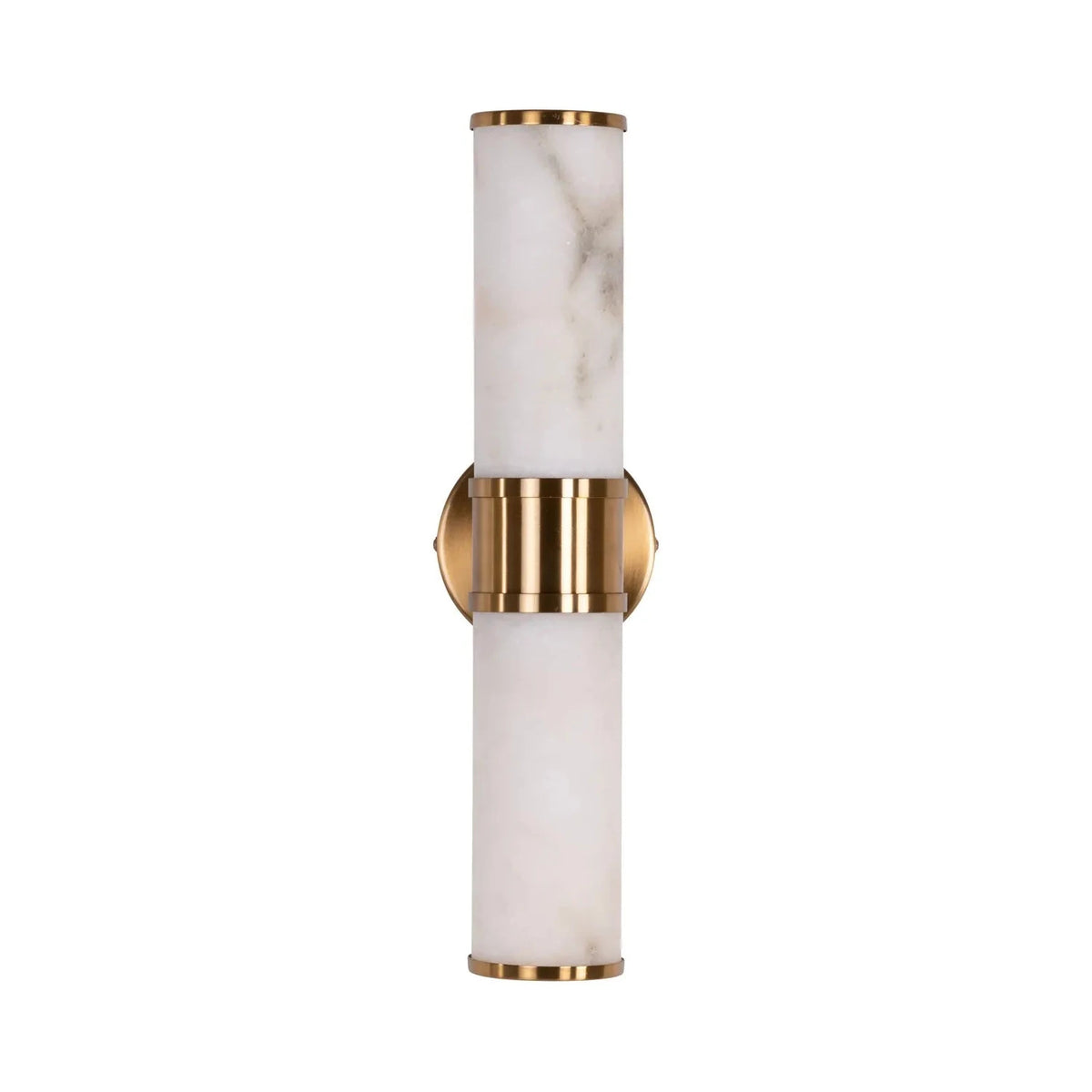 Richmond Interiors Charlize Alabaster & Gold Wall Light