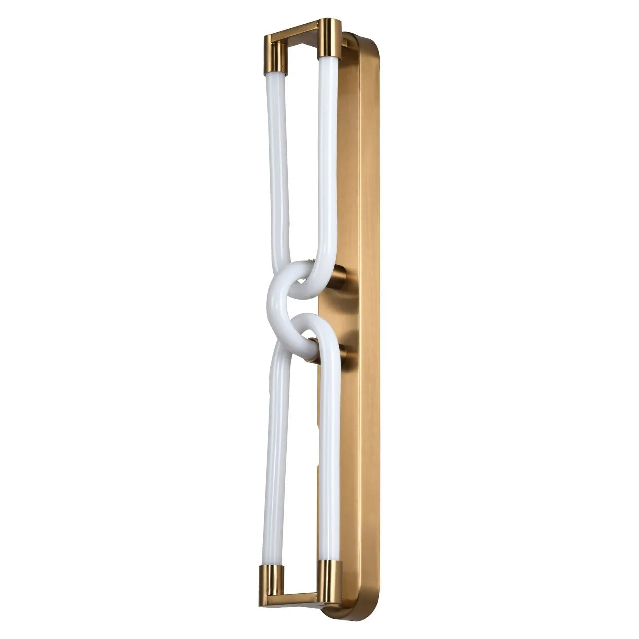 Richmond Interiors Lysa Brushed Gold Led Wall Light