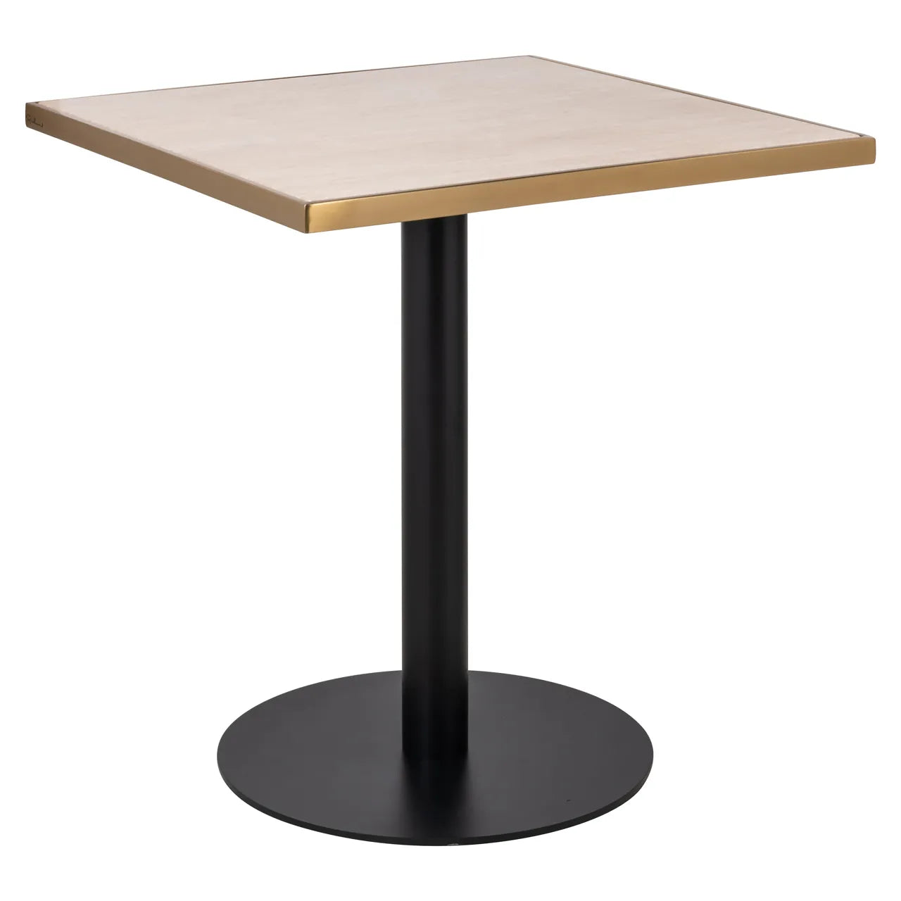 Richmond Interiors Brazza Travertine Square Bistro Table