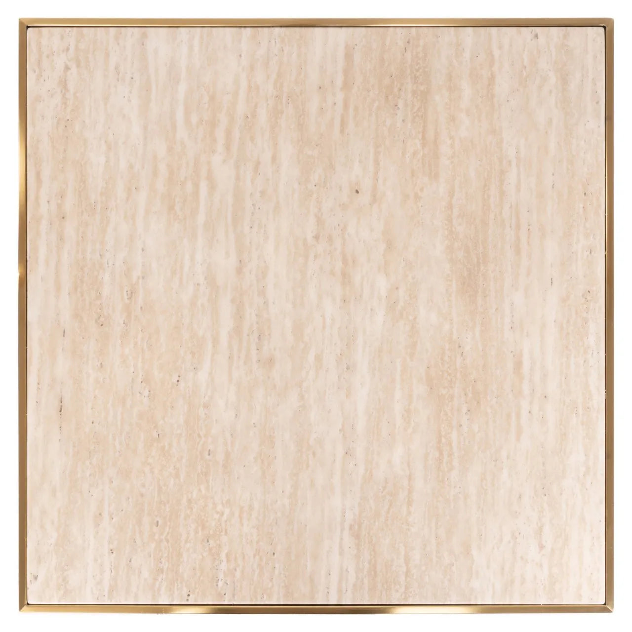 Richmond Interiors Brazza Travertine Square Bistro Table