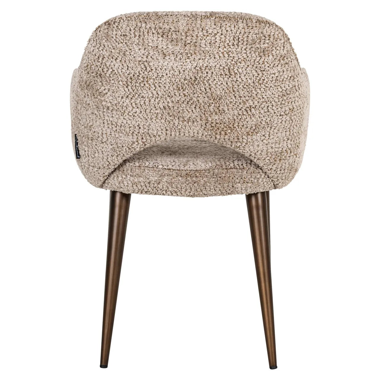 Richmond Interiors Delphina Taupe Boucle Dining Chair