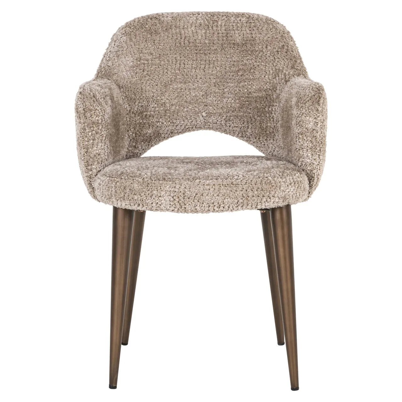 Richmond Interiors Delphina Taupe Boucle Dining Chair