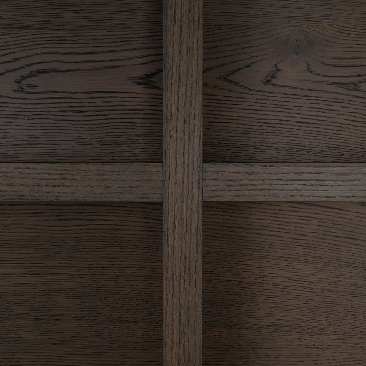 Richmond Interiors Lachance Brown Oak Wood Full Height TV Unit