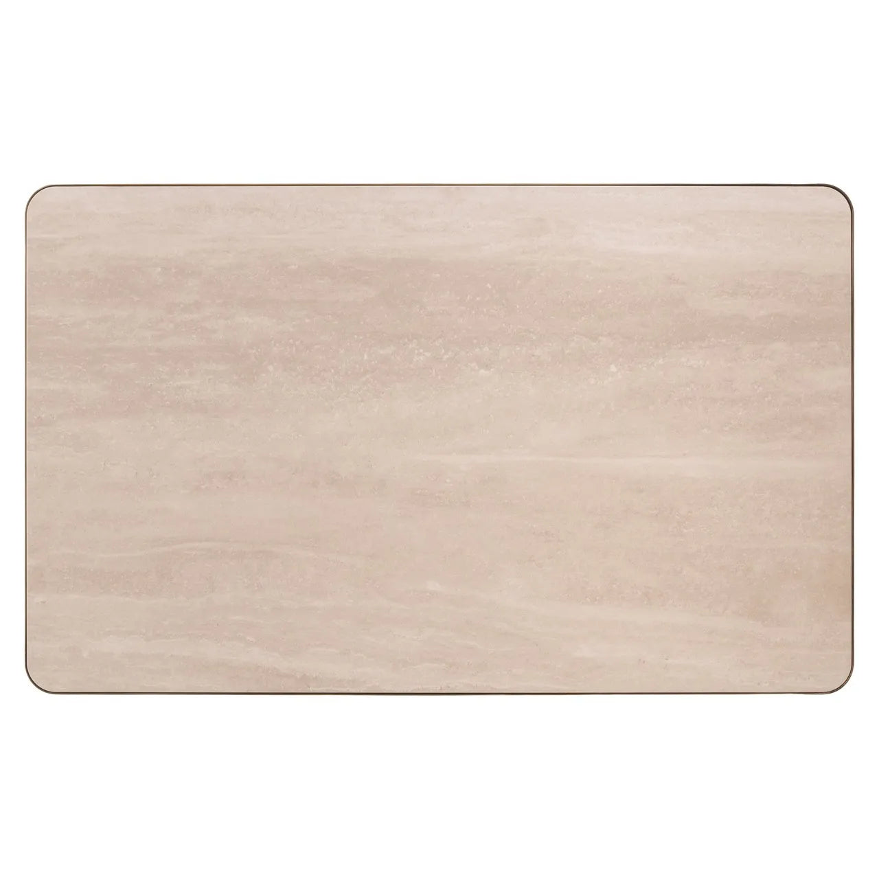 Richmond Interiors Claridge Gold & Travertine Coffee Table