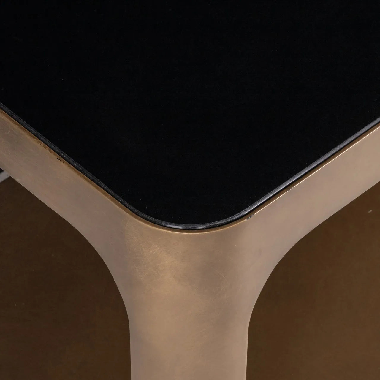Richmond Interiors Claridge Gold & Travertine TV Unit