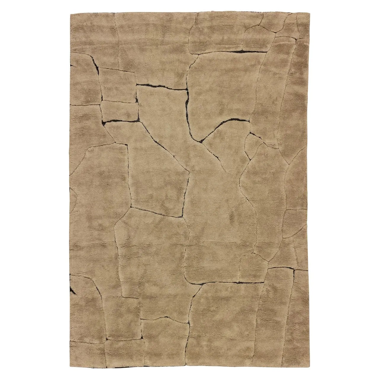 Richmond Interiors Bhawan Brown Wool Rug 200X300cm