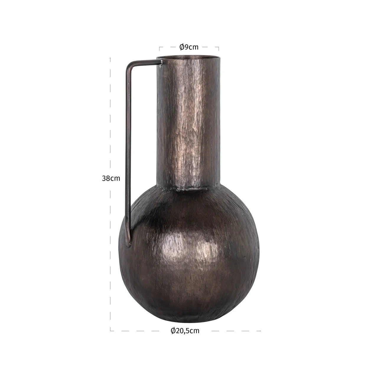 Richmond Interiors Sema Copper Vase | Large