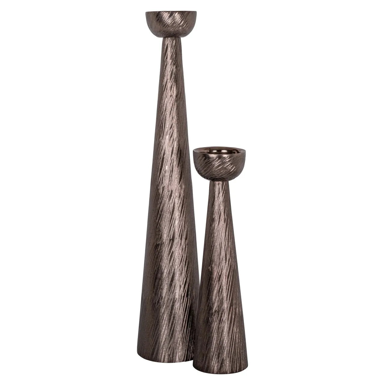 Richmond Interiors Saphira Smoke Candle Holder | Large