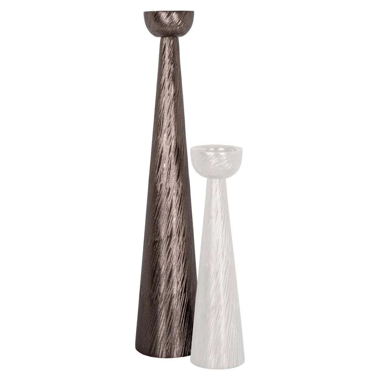 Richmond Interiors Saphira Smoke Candle Holder | Large