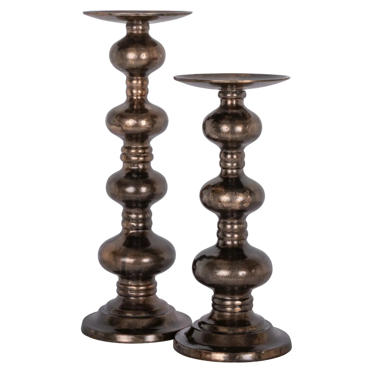 Richmond Interiors Joya Copper Candle Holder | Large