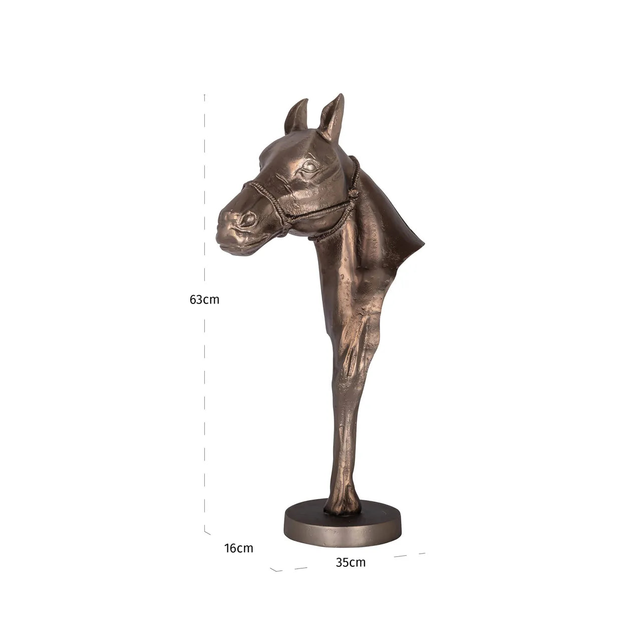 Richmond Interiors Jolly Antique Brass Decorative Object