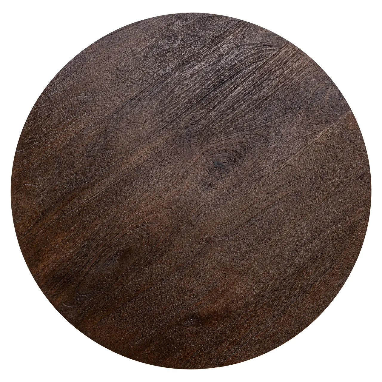 Richmond Interiors Revelin Dark Brown Round 75cm Bistro Table