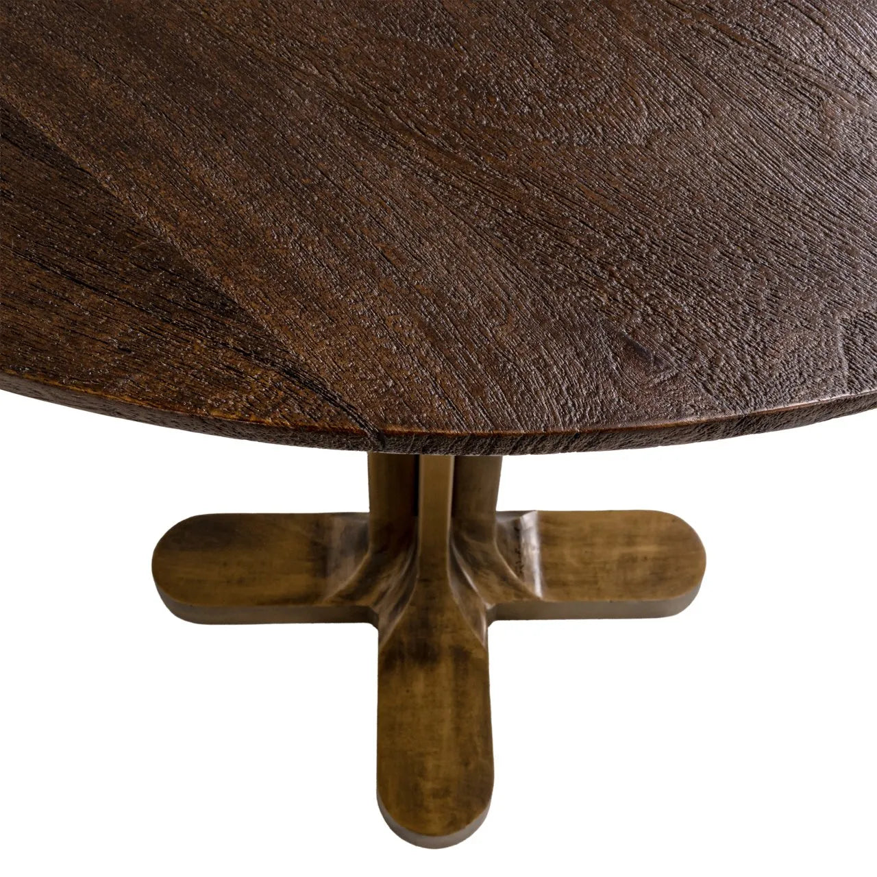 Richmond Interiors Revelin Dark Brown Round 75cm Bistro Table