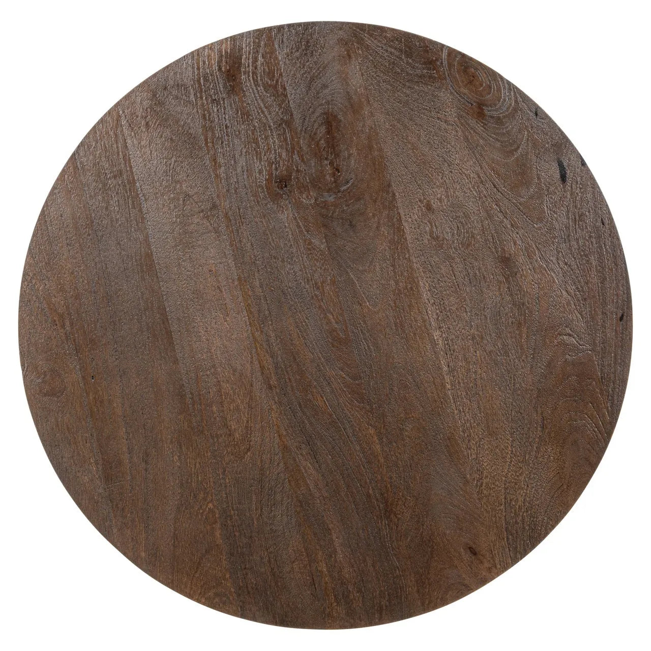 Richmond Interiors Revelin Dark Brown Round 80cm Bar Table