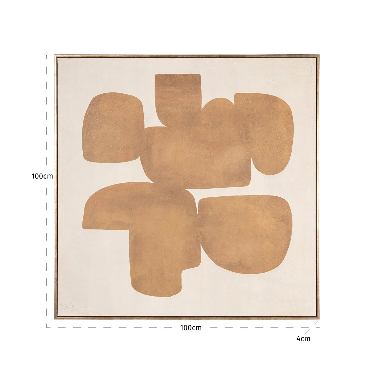 Richmond Interiors Odyssey Gold Left Wall Art