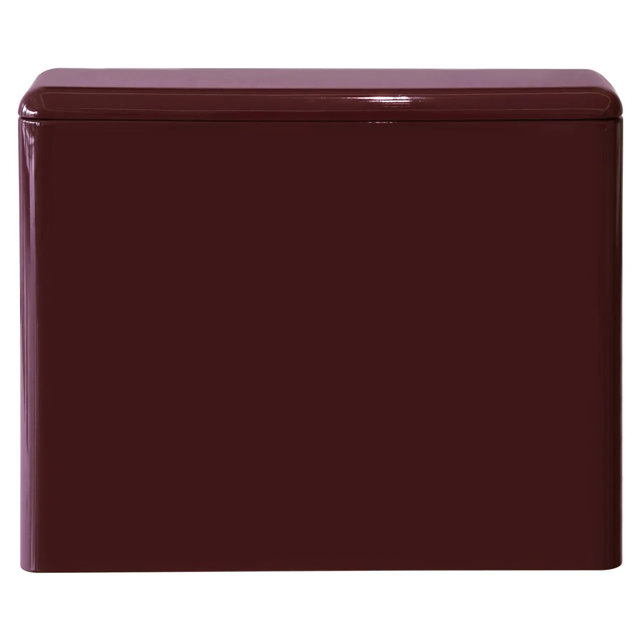Richmond Interiors Bennet Burgundy Gloss Bedside Table
